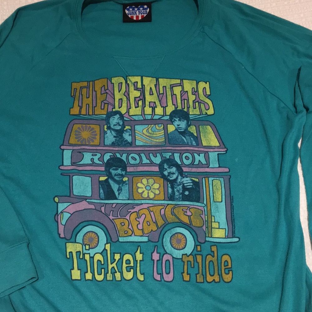 Junk Food Beatles L/S